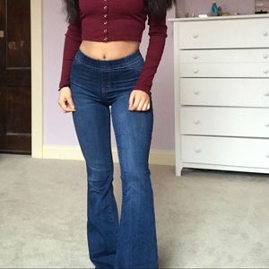 Super cute altr’d state flare jeans